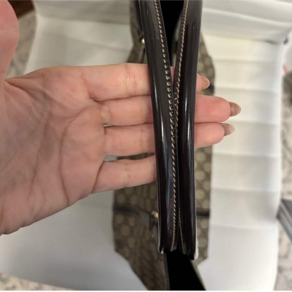 Gucci monogram large Tote - Picture 7 of 13